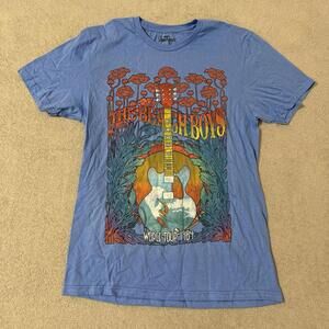 The Beach Boys World Tour 1984 Graphic Tee Blue T-Shirt Men’s Medium